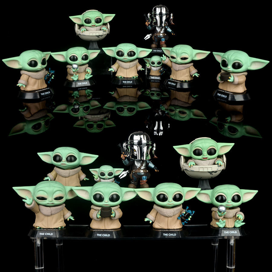 Baby Q Products - Kutulu Yeni Anime Star Wars Grogu