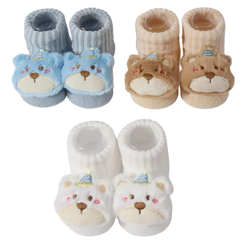 Baby Products Website - 3 çift/takım Bebek Çorap Kız Erkek