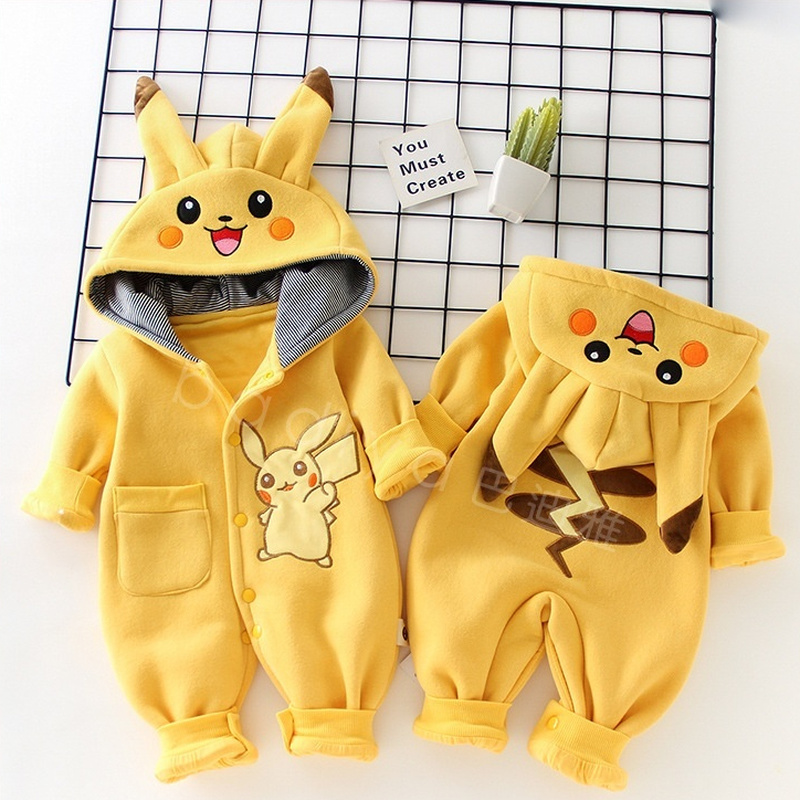 Baby Products Website - Karikatür Cep Canavarları Bebek Pijama Yenidoğan