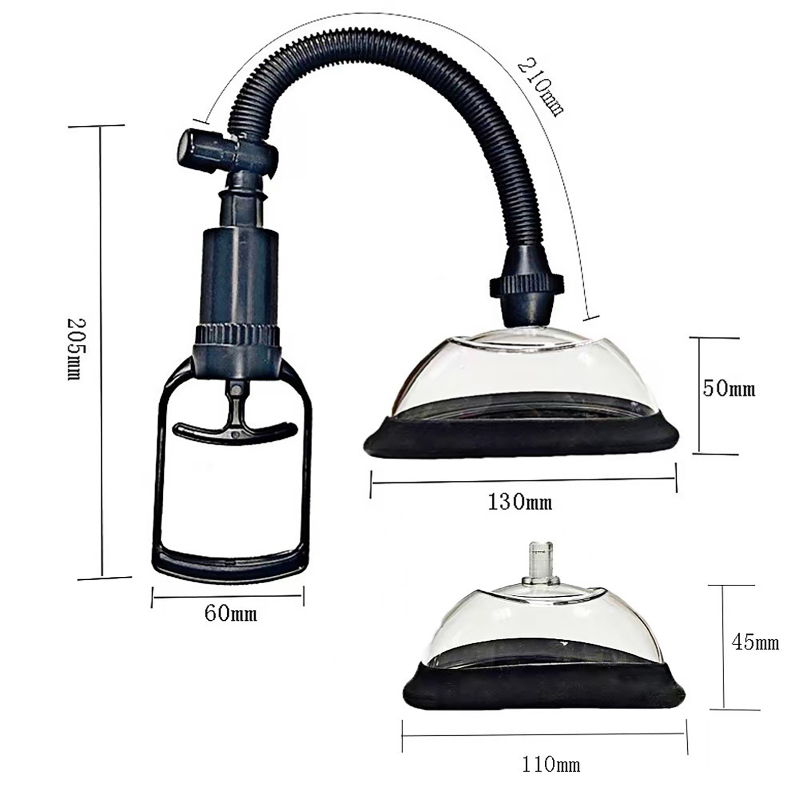 Breast Pump - Manuel Vajina Pompası Kadın Göğüs Masaj