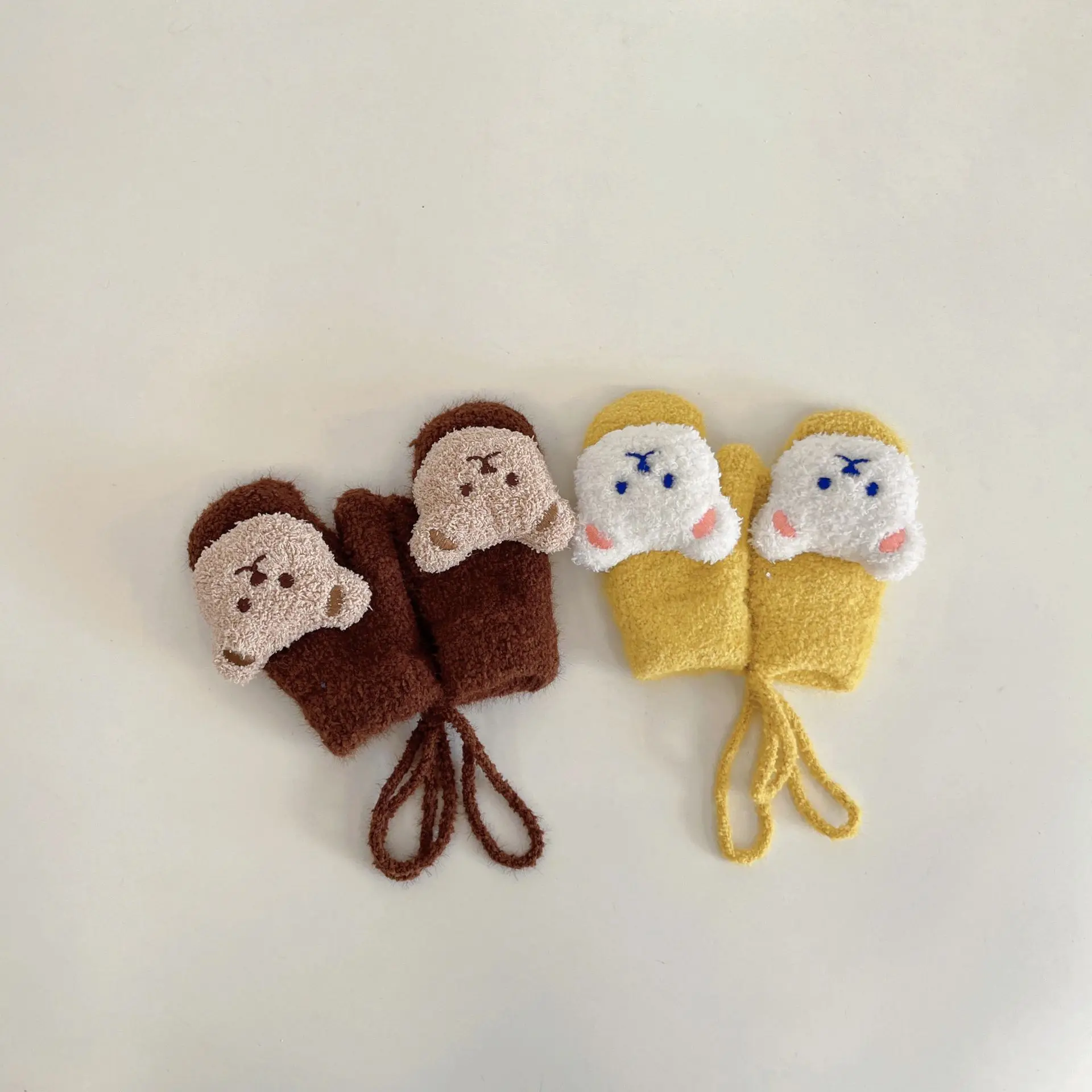 1-4Y Karikatür Ayı Bebek Eldiv - Teething Mitten Baby incelemesi ve fiyatı
