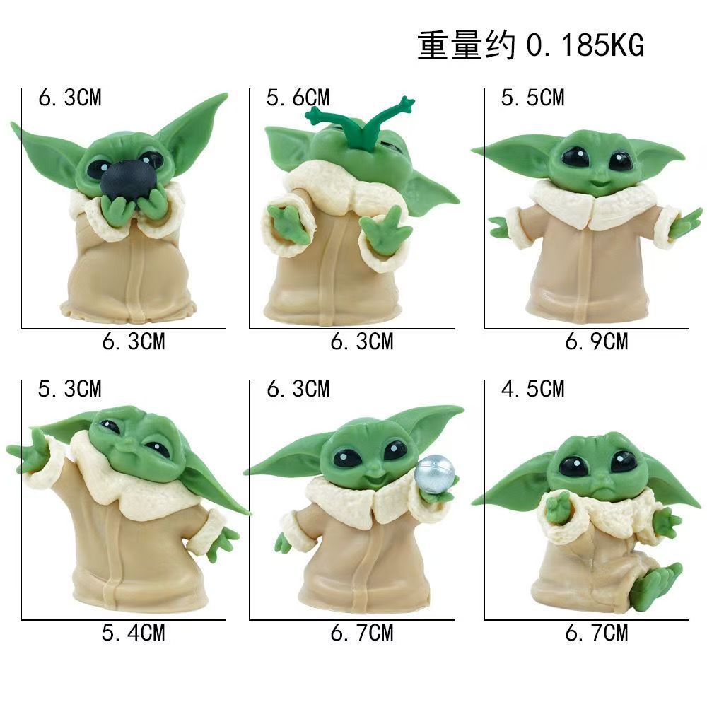 6 adet/takım Yeni Anime Star W - Baby Q Products incelemesi ve fiyatı