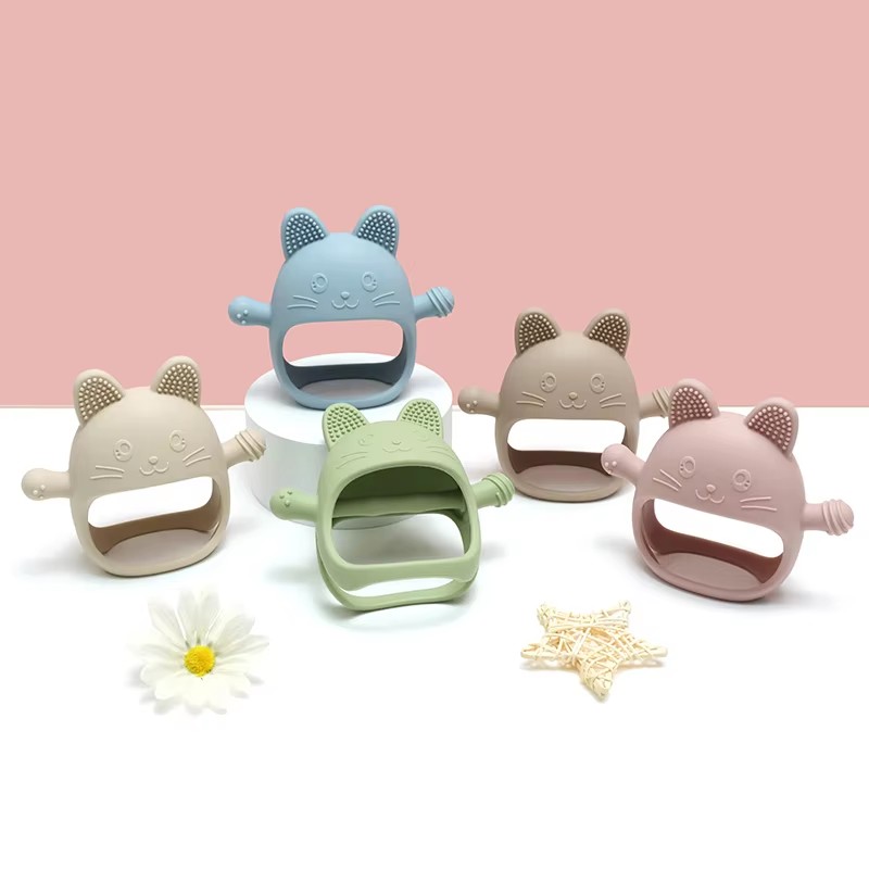 1 adet bebek silikon diş kaşıy - Teething Mitten Baby incelemesi ve fiyatı