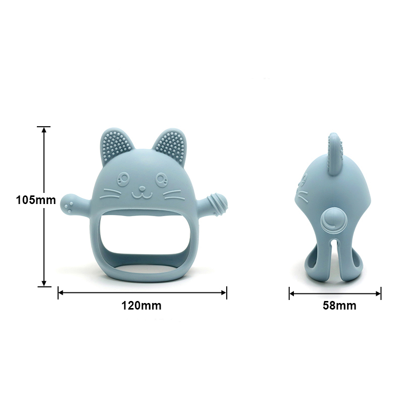 1 adet bebek silikon diş kaşıy - Teething Mitten Baby incelemesi ve fiyatı