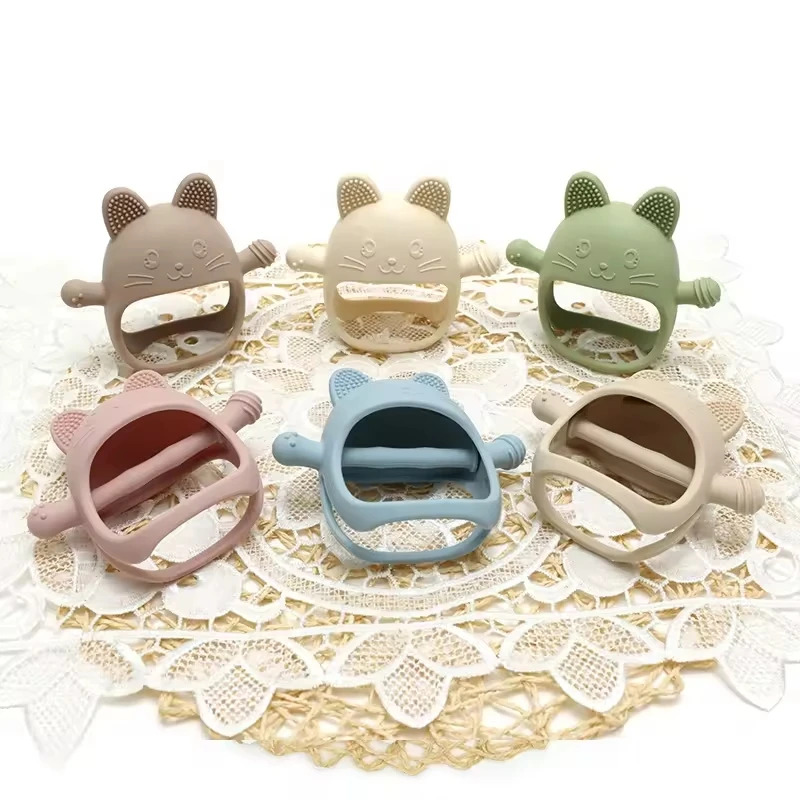1 adet bebek silikon diş kaşıy - Teething Mitten Baby incelemesi ve fiyatı