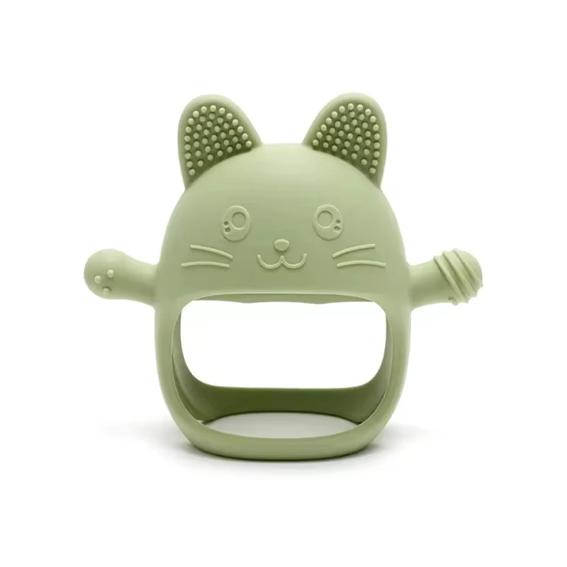 1 adet bebek silikon diş kaşıy - Teething Mitten Baby incelemesi ve fiyatı
