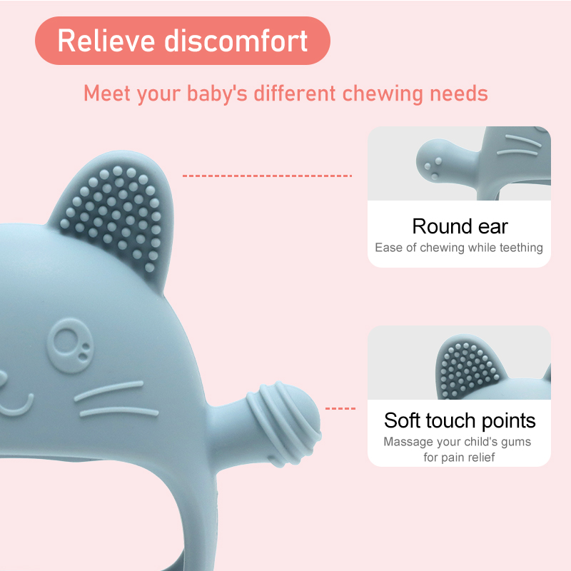 Gıda Sınıfı Bebek Silikon Eldi - Teething Mitten Baby incelemesi ve fiyatı